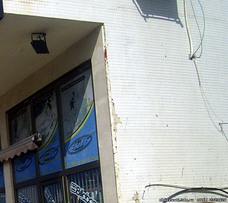 Облицовка стен защтным и декоративным слоем. Санкт-Петербург.