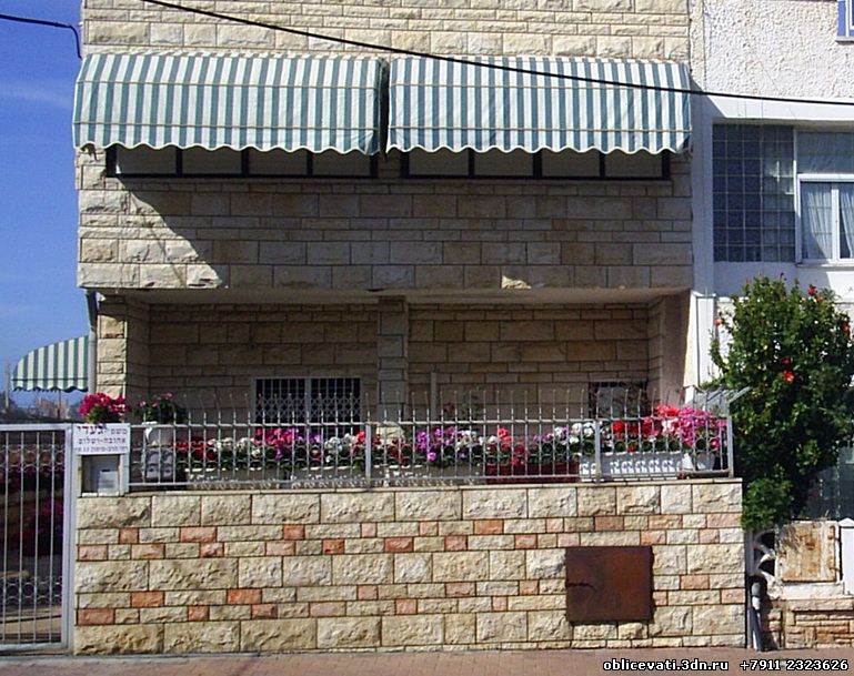 Облицовка стен защитным и декоративным слоем. Санкт-Петербург.